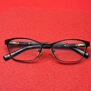 Armani Exchange Black and Gold Eyeglasses